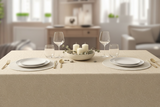 Mantel con mesa formal minimalista
