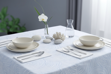 Mantel topográfico mesa cuadrada