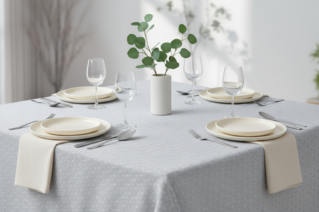 Mesa cuadrada estilo escandinavo