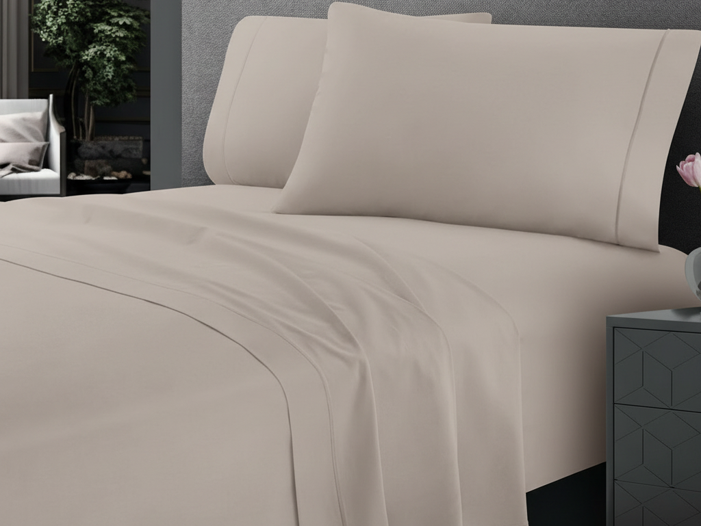 Sábanas Bari Taupe - Ajuste de Color