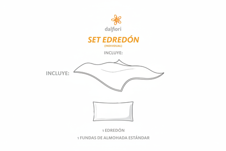 Set Edredón Individual - Horizontal