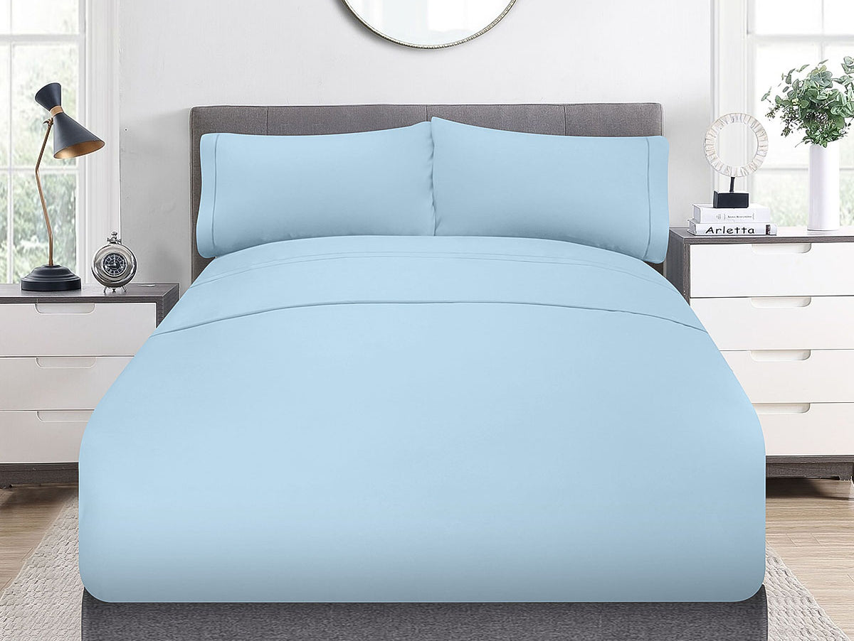 Sábanas Bari · 100% Algodón · Tejido de Satín de 300 Hilos.