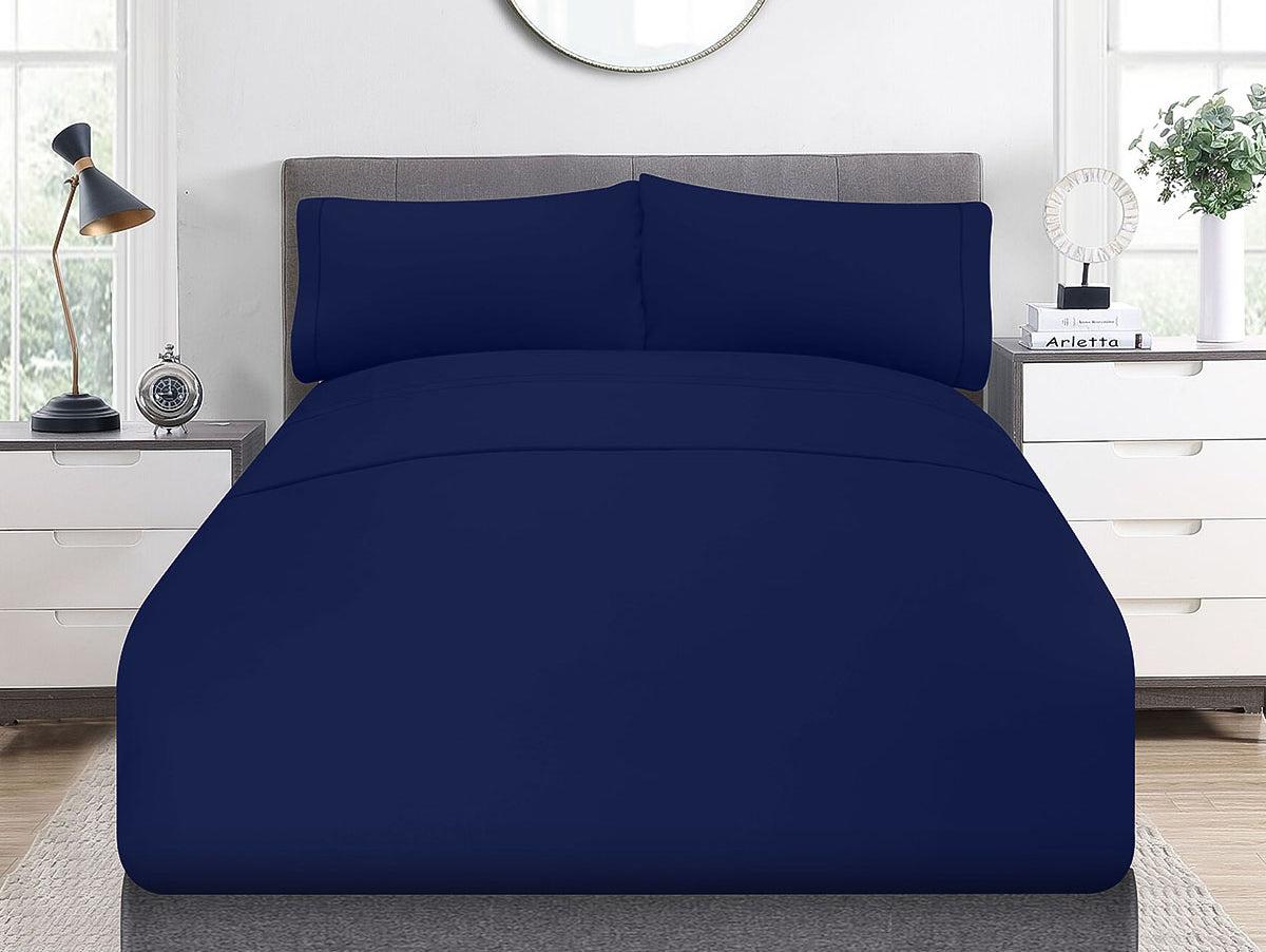 Sábanas Bari · 100% Algodón · Tejido de Satín de 300 Hilos.