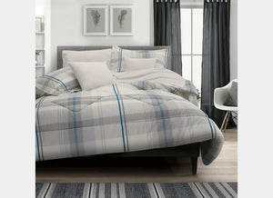 Coordinado Boreal Matrimonial | Sábanas, Edredón y Fundas decorativas | 100% Algodón*