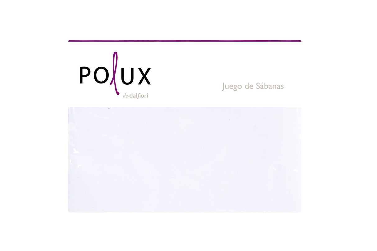 Sábanas Percy King Size Blanco | Microfibra Ultrasuave*