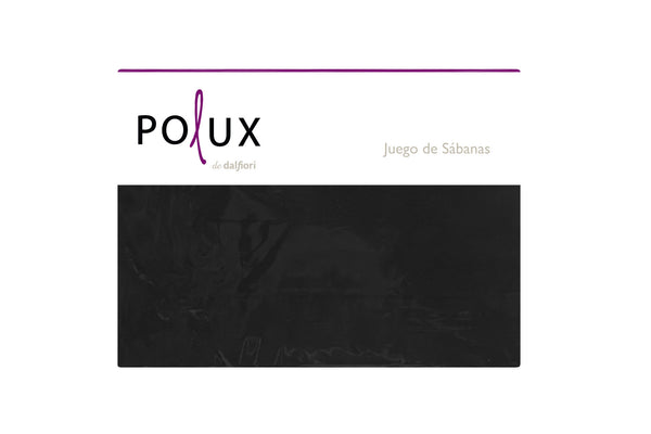 Juego de Sábanas Individual Percy Negro*
