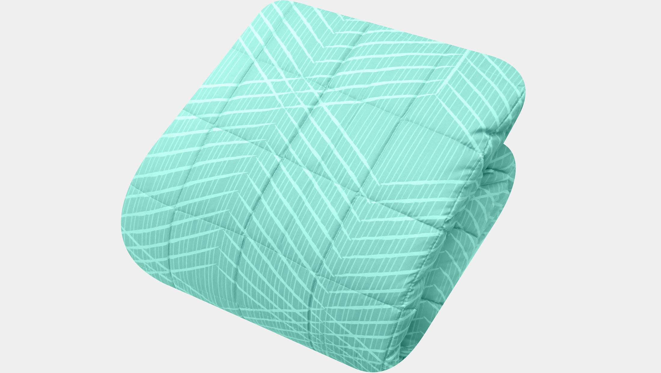 Coordinado Kenai Turquesa Individual | Colcha y Funda decorativa | Microfibra Ultrasuave*