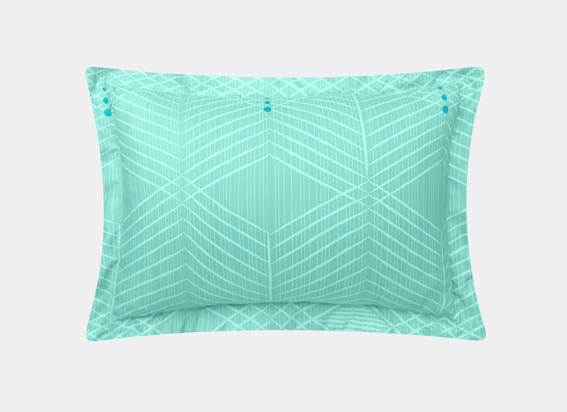 Coordinado Kenai Turquesa (Colcha y Almohadones)